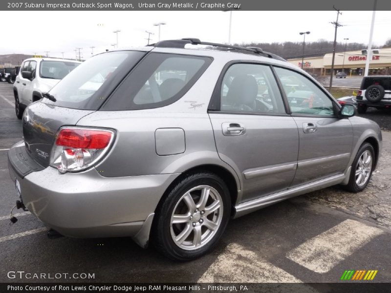 Urban Gray Metallic / Graphite Gray 2007 Subaru Impreza Outback Sport Wagon
