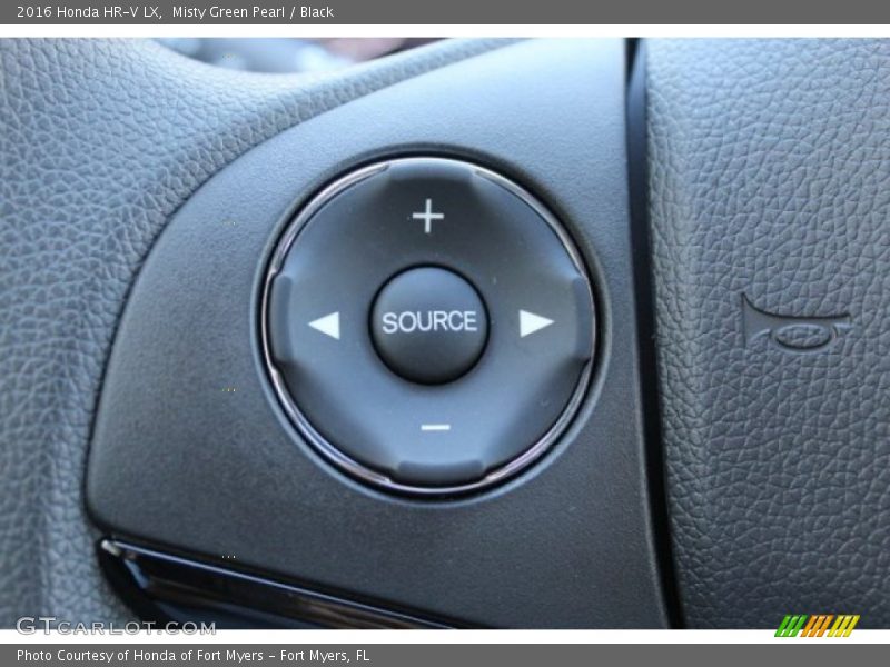Misty Green Pearl / Black 2016 Honda HR-V LX