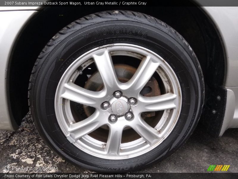 Urban Gray Metallic / Graphite Gray 2007 Subaru Impreza Outback Sport Wagon
