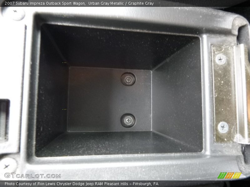 Urban Gray Metallic / Graphite Gray 2007 Subaru Impreza Outback Sport Wagon