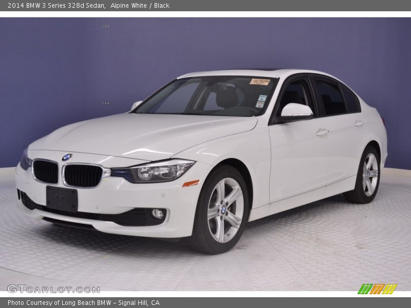 Alpine White / Black 2014 BMW 3 Series 328d Sedan