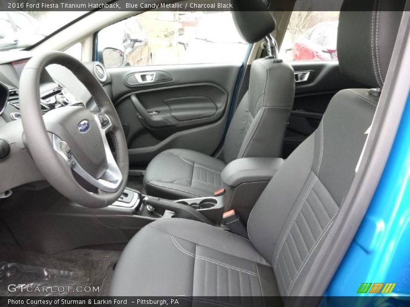 Front Seat of 2016 Fiesta Titanium Hatchback