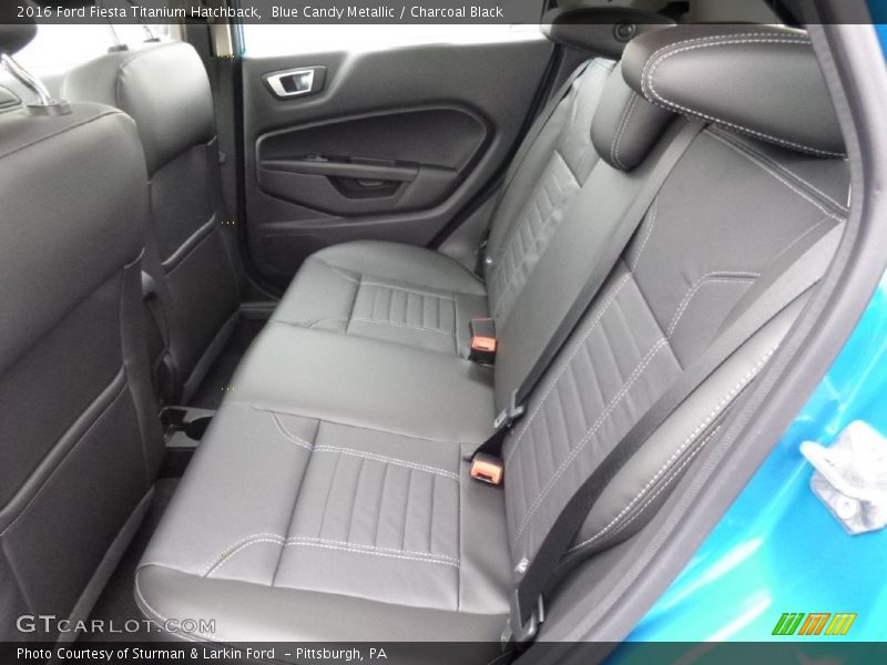 Rear Seat of 2016 Fiesta Titanium Hatchback