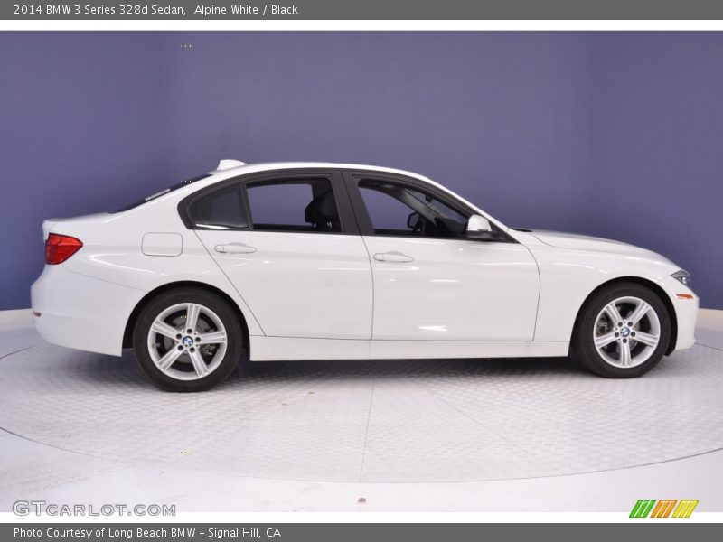 Alpine White / Black 2014 BMW 3 Series 328d Sedan