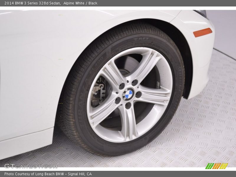Alpine White / Black 2014 BMW 3 Series 328d Sedan