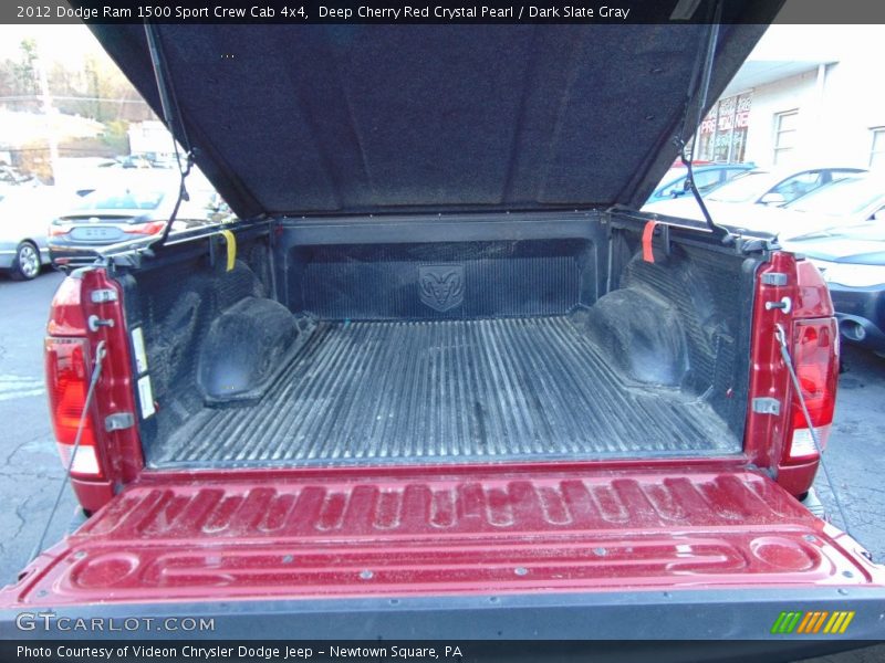 Deep Cherry Red Crystal Pearl / Dark Slate Gray 2012 Dodge Ram 1500 Sport Crew Cab 4x4