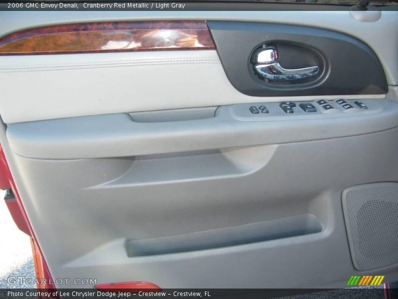 Cranberry Red Metallic / Light Gray 2006 GMC Envoy Denali