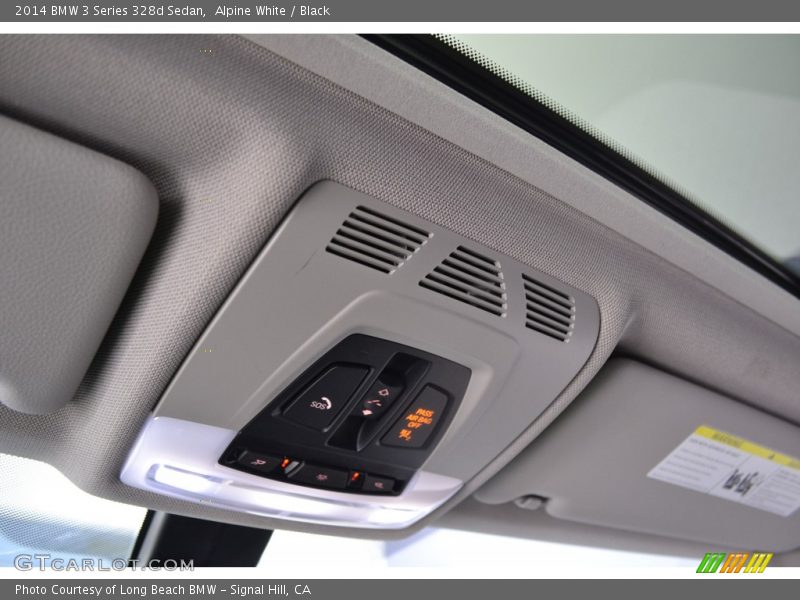 Alpine White / Black 2014 BMW 3 Series 328d Sedan