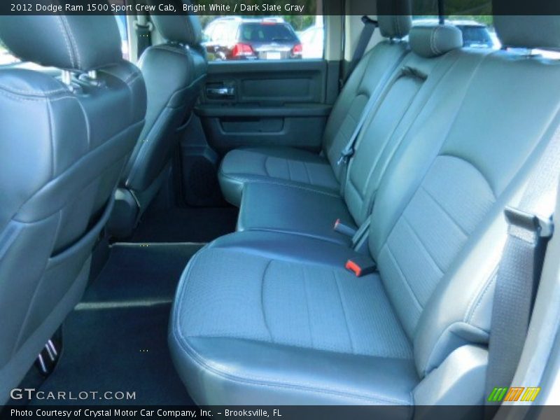 Bright White / Dark Slate Gray 2012 Dodge Ram 1500 Sport Crew Cab