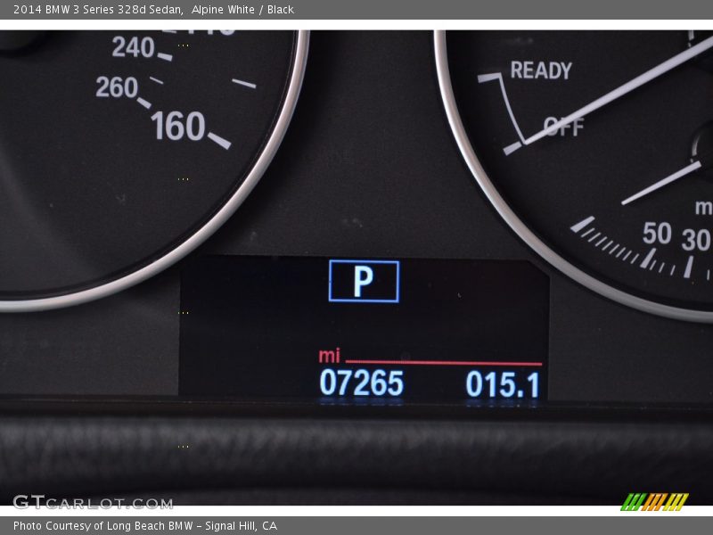 Alpine White / Black 2014 BMW 3 Series 328d Sedan