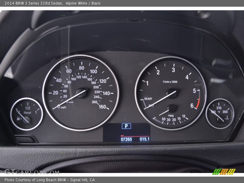 Alpine White / Black 2014 BMW 3 Series 328d Sedan