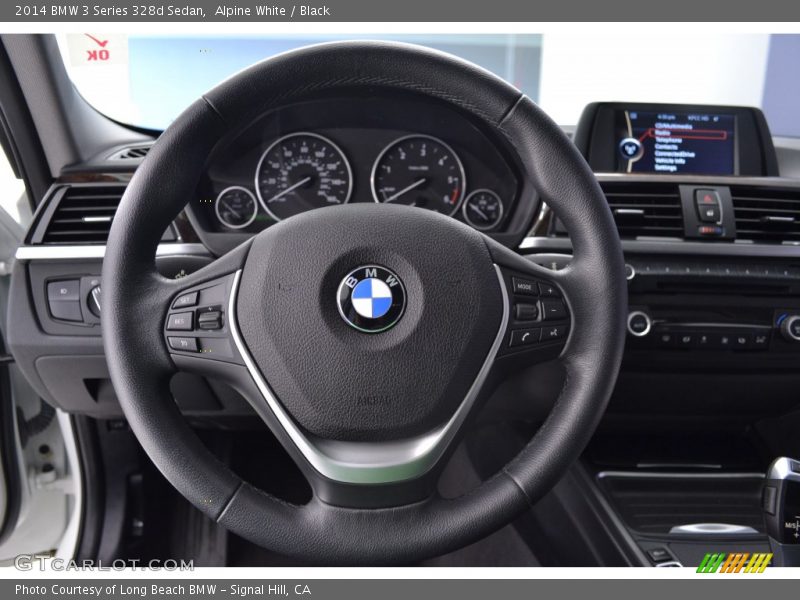 Alpine White / Black 2014 BMW 3 Series 328d Sedan