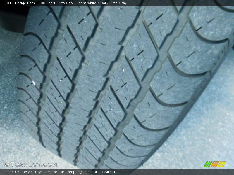 Bright White / Dark Slate Gray 2012 Dodge Ram 1500 Sport Crew Cab