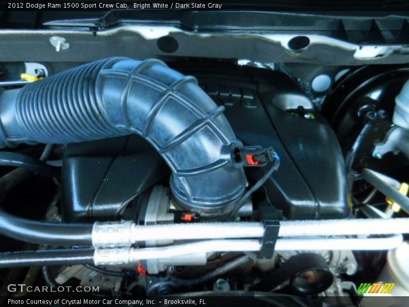 Bright White / Dark Slate Gray 2012 Dodge Ram 1500 Sport Crew Cab