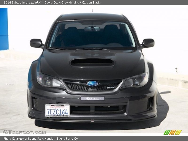 Dark Gray Metallic / Carbon Black 2014 Subaru Impreza WRX 4 Door