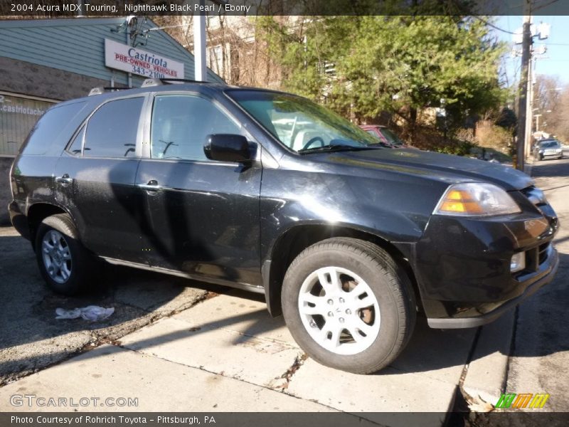 Nighthawk Black Pearl / Ebony 2004 Acura MDX Touring