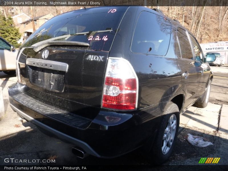 Nighthawk Black Pearl / Ebony 2004 Acura MDX Touring