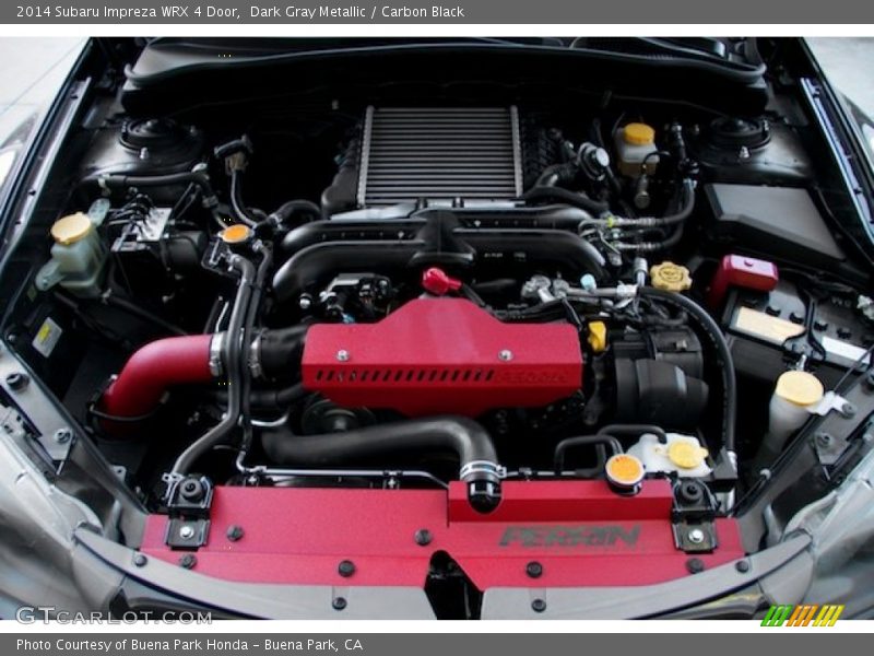 Dark Gray Metallic / Carbon Black 2014 Subaru Impreza WRX 4 Door