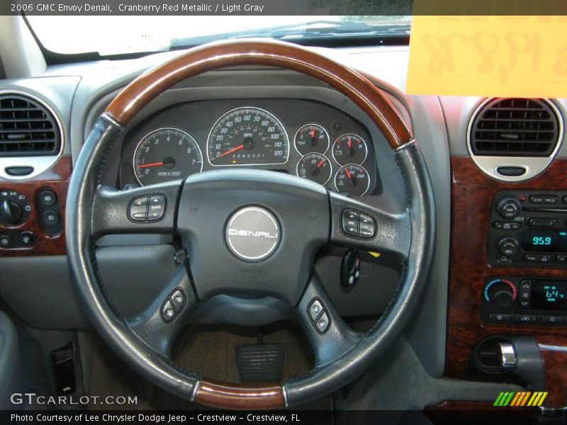 Cranberry Red Metallic / Light Gray 2006 GMC Envoy Denali