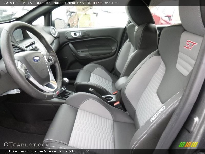 Front Seat of 2016 Fiesta ST Hatchback