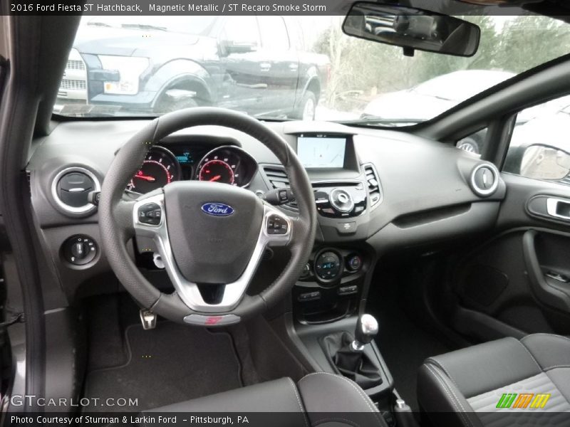 ST Recaro Smoke Storm Interior - 2016 Fiesta ST Hatchback 
