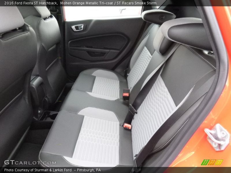 Rear Seat of 2016 Fiesta ST Hatchback