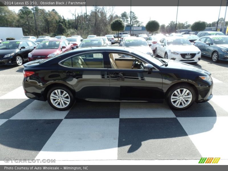 Obsidian Black / Parchment 2014 Lexus ES 350