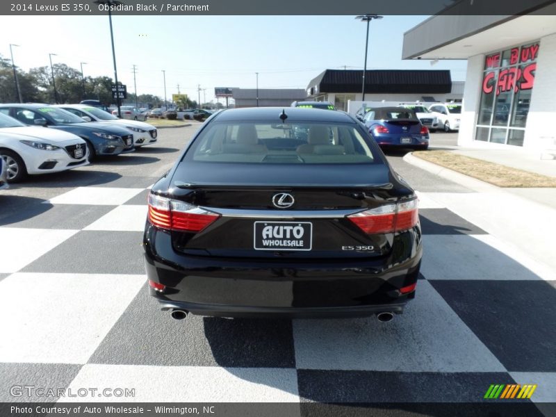 Obsidian Black / Parchment 2014 Lexus ES 350