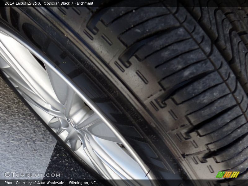 Obsidian Black / Parchment 2014 Lexus ES 350