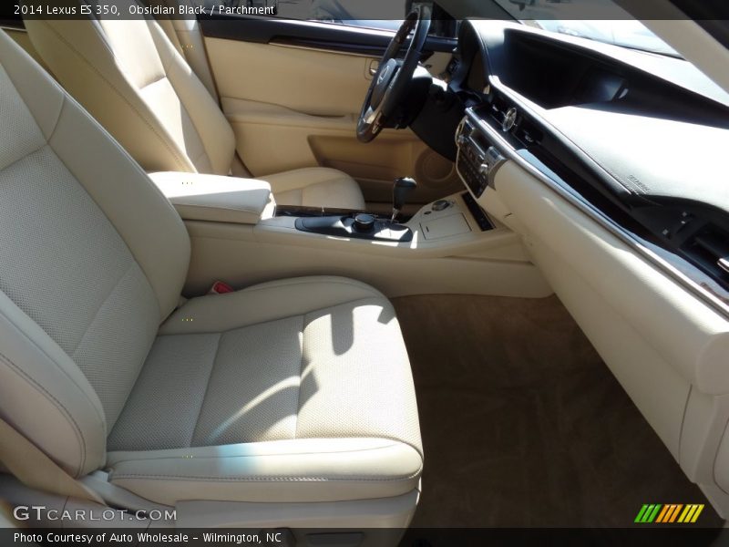 Obsidian Black / Parchment 2014 Lexus ES 350