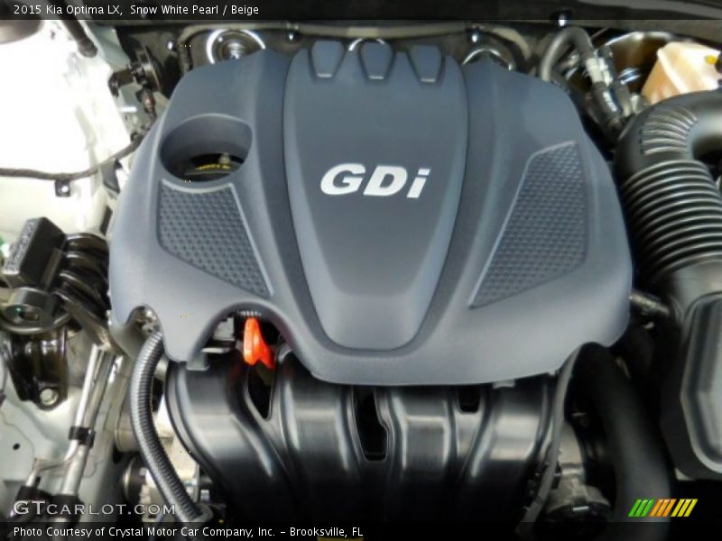 Snow White Pearl / Beige 2015 Kia Optima LX