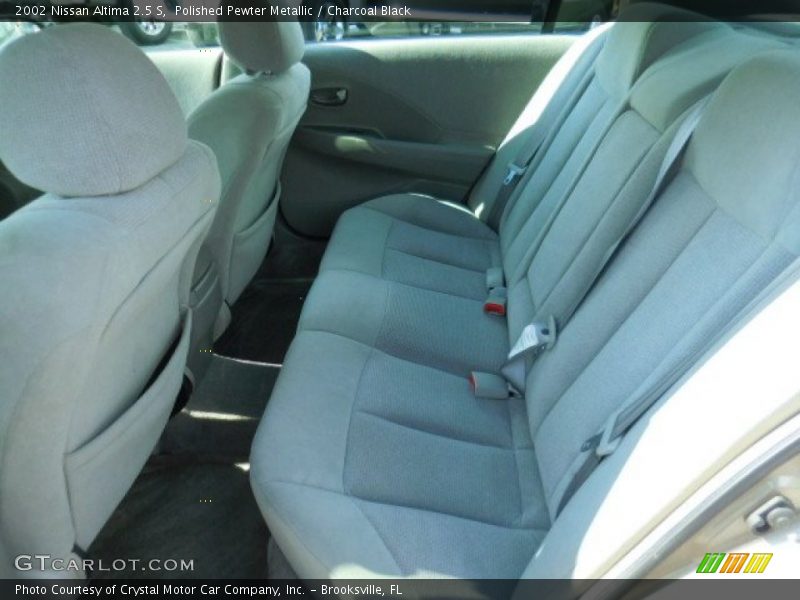 Polished Pewter Metallic / Charcoal Black 2002 Nissan Altima 2.5 S