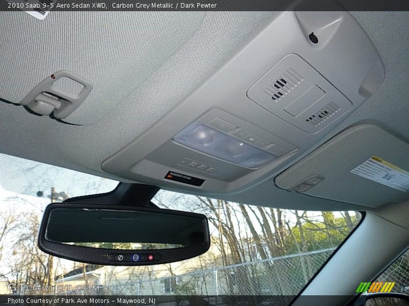 Carbon Grey Metallic / Dark Pewter 2010 Saab 9-5 Aero Sedan XWD