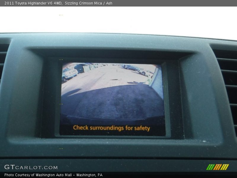 Sizzling Crimson Mica / Ash 2011 Toyota Highlander V6 4WD