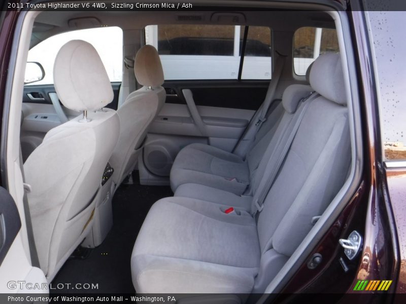 Sizzling Crimson Mica / Ash 2011 Toyota Highlander V6 4WD