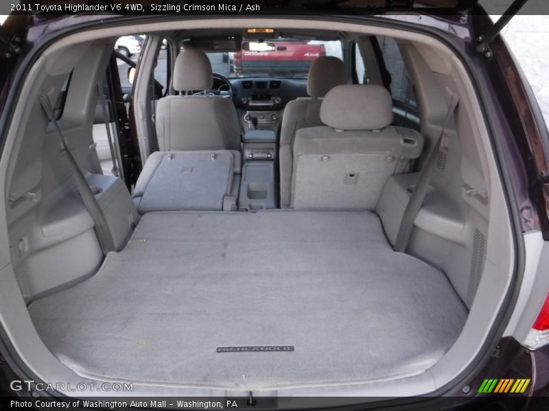 Sizzling Crimson Mica / Ash 2011 Toyota Highlander V6 4WD