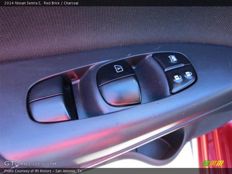 Red Brick / Charcoal 2014 Nissan Sentra S