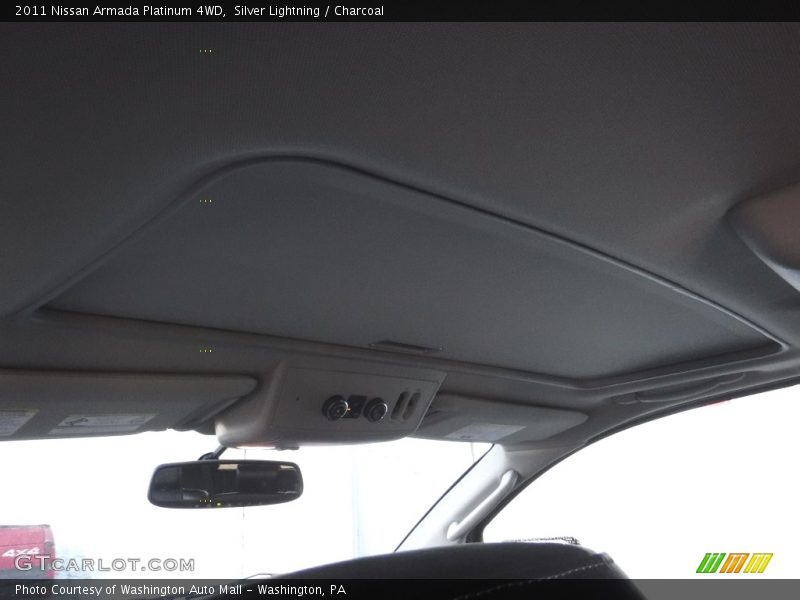 Silver Lightning / Charcoal 2011 Nissan Armada Platinum 4WD