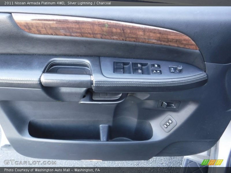 Silver Lightning / Charcoal 2011 Nissan Armada Platinum 4WD