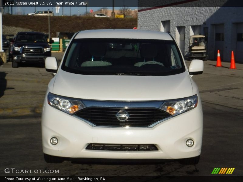 Pearl White / Gray 2011 Nissan Quest 3.5 SV
