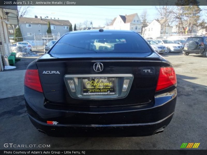 Anthracite Metallic / Ebony 2005 Acura TL 3.2