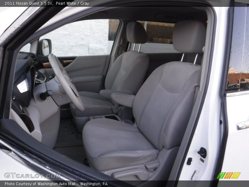 Pearl White / Gray 2011 Nissan Quest 3.5 SV
