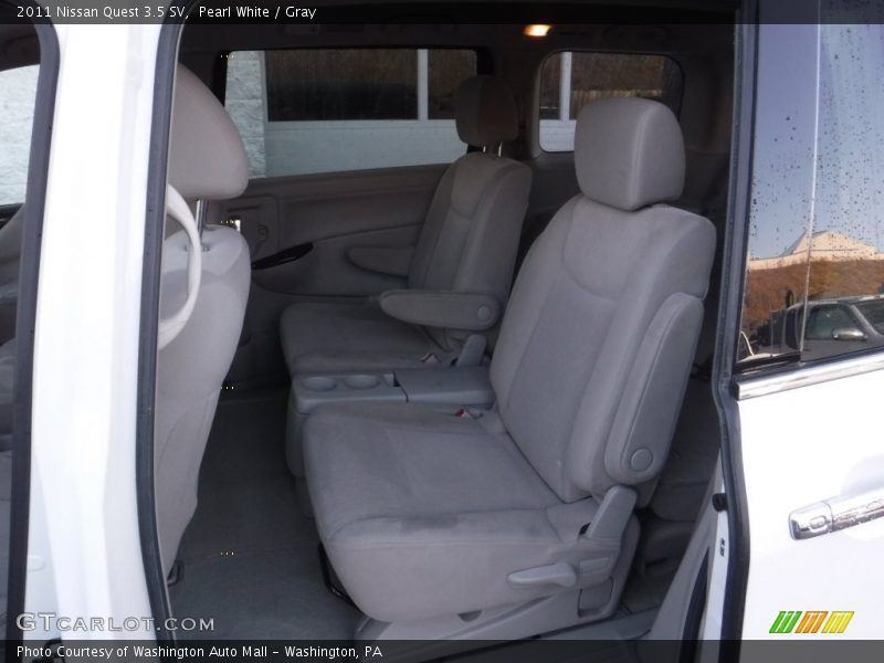 Pearl White / Gray 2011 Nissan Quest 3.5 SV