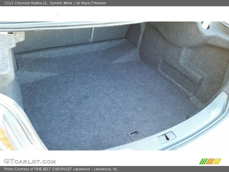 Summit White / Jet Black/Titanium 2013 Chevrolet Malibu LS
