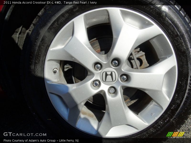 Tango Red Pearl / Ivory 2011 Honda Accord Crosstour EX-L 4WD