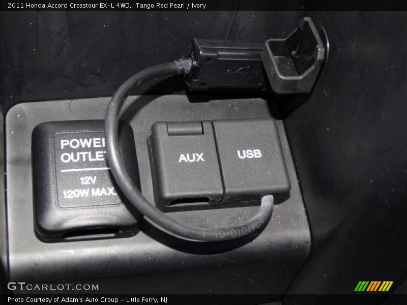 Tango Red Pearl / Ivory 2011 Honda Accord Crosstour EX-L 4WD