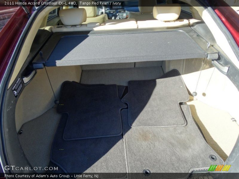 Tango Red Pearl / Ivory 2011 Honda Accord Crosstour EX-L 4WD