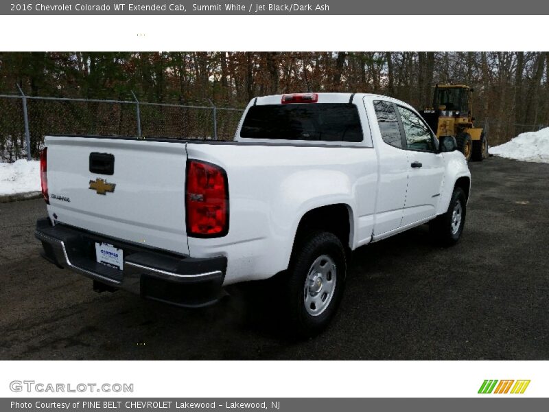 Summit White / Jet Black/Dark Ash 2016 Chevrolet Colorado WT Extended Cab