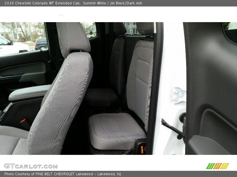 Summit White / Jet Black/Dark Ash 2016 Chevrolet Colorado WT Extended Cab