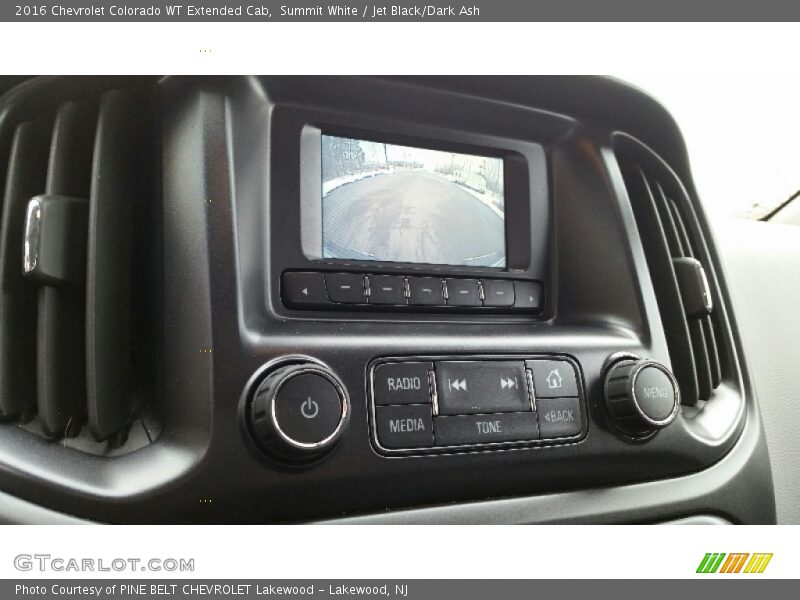 Summit White / Jet Black/Dark Ash 2016 Chevrolet Colorado WT Extended Cab